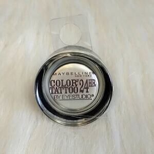 Maybelline New York Color Tattoo 24hr Eyeshadow NWT Waves of White #20